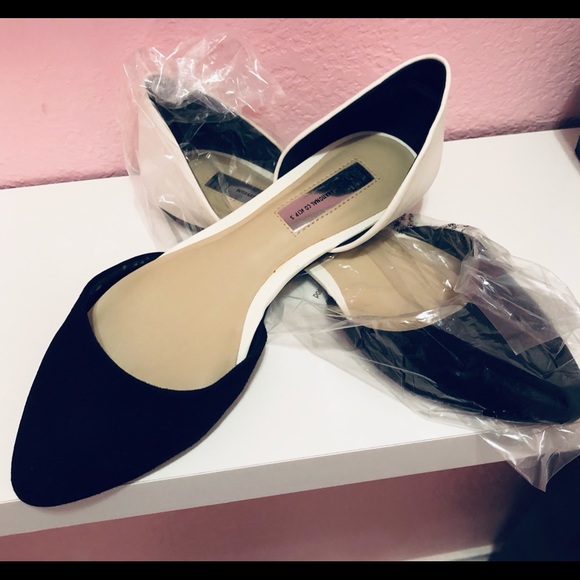 INC International Concepts Shoes - 🥿💕 INC BLK & WHT Flats